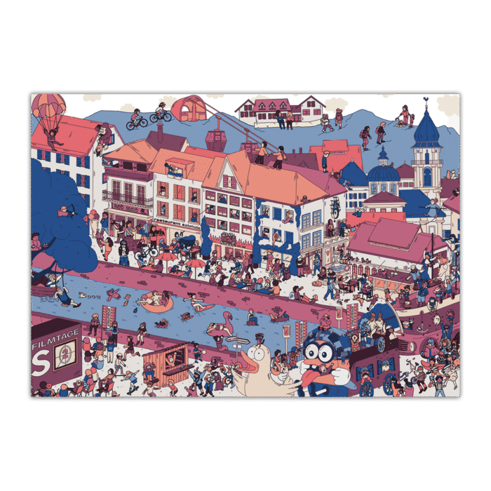 Postkarte «Das Solothurn Wimmelbuch»