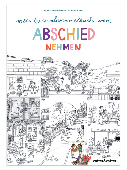 NEU im Oktober: Mein Ausmalwimmelbuch vom Abschiednehmen